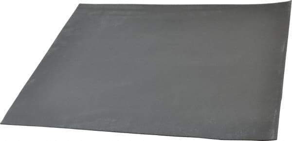 Made in USA - 12" Long, 12" Wide, 1/16" Thick, Neoprene Rubber Foam Sheet - 50 to 60 Durometer, Black, -40 to 225°F, 2,500 psi Tensile Strength, Plain Backing, Stock Length - Exact Tool & Supply