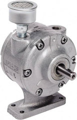 Gast - 1.7 hp Reversible Foot Air Actuated Motor - 0:00 Gear Ratio, 3,000 Max RPM, 1.12" Shaft Length, 1/2" Shaft Diam - Exact Tool & Supply