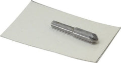 Made in USA - 1/4" Head Diam, 3/16" Shank Diam, 6 Flute 90° High Speed Steel Countersink - Exact Tool & Supply
