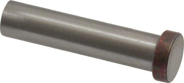 Dayton Lamina - 7/16" Head Diam, 5/16" Shank Diam, Basic Head, A2 Grade Tool Steel, Solid Mold Die Blank & Punch - 1/8" Head Height, 1-1/2" OAL, Blank Punch, Regular (KPB) Series - Exact Tool & Supply