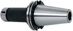 Kennametal - 3/64" to 3/4" Capacity, 6" Projection, CAT50 Taper Shank, TG/PG 75 Collet Chuck - 10" OAL - Exact Tool & Supply