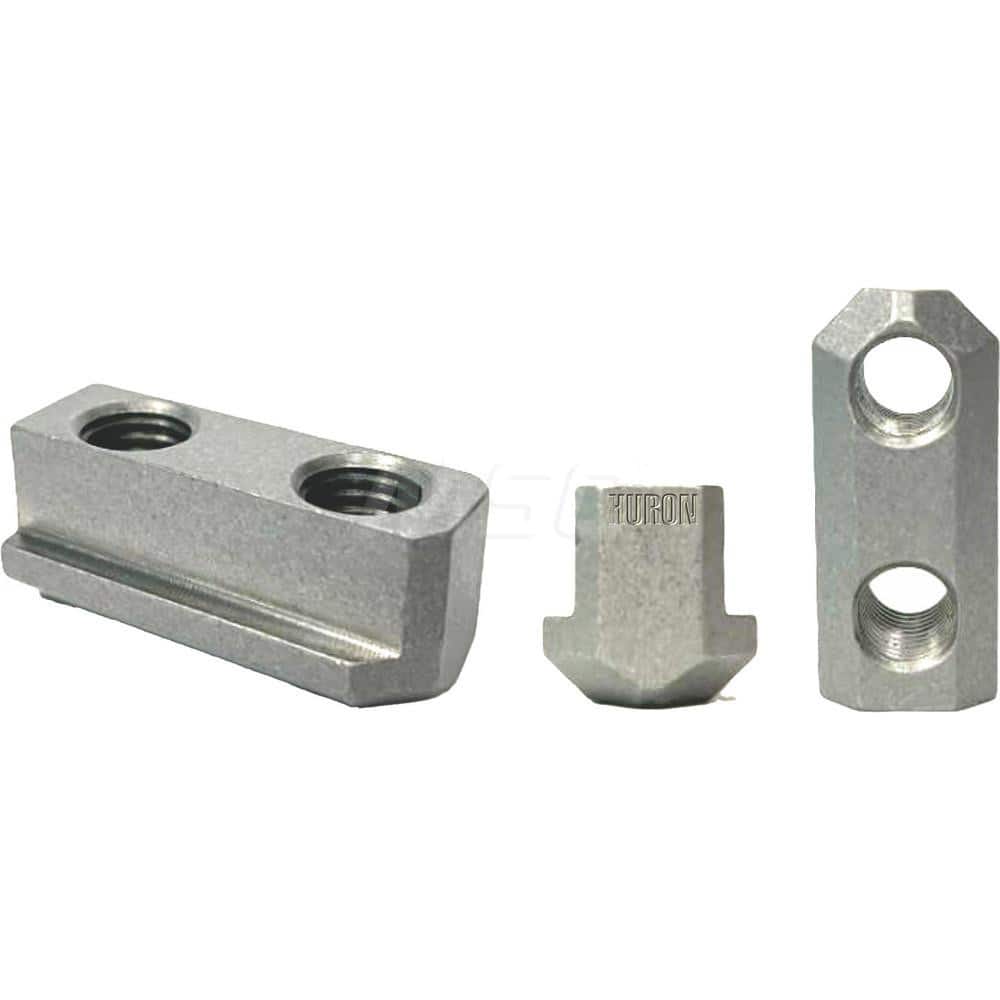 Huron Machine Products - Lathe Chuck Accessories; Product Type: Jaw Nut ; Chuck Diameter Compatibility (Inch): 5 ; Chuck Diameter Compatibility (Decimal Inch): 5 ; Product Compatibility: Jaw Nut for 5 Inch Kitagawa, Samchully, SMWAutoblok, Howa, Toolmex, - Exact Tool & Supply