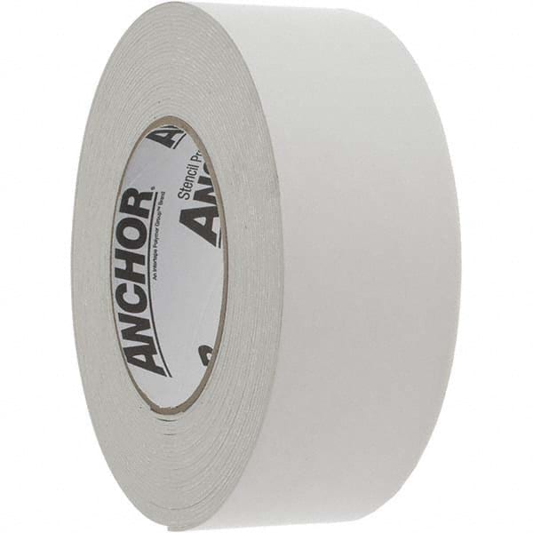Intertape - 2" Wide x 10 m x 45 mil Tan/Natural Crepe Paper Masking Tape - Exact Tool & Supply