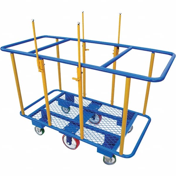 Vestil - 4,000 Lb Capacity Steel Panel Cart - Exact Tool & Supply