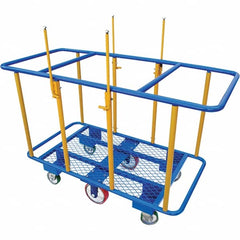 Vestil - 4,000 Lb Capacity Steel Panel Cart - Exact Tool & Supply
