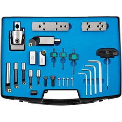 Techniks - Boring Head Sets Type: Rhombic Boring Tool Kit Actuation Type: Manual - Exact Tool & Supply