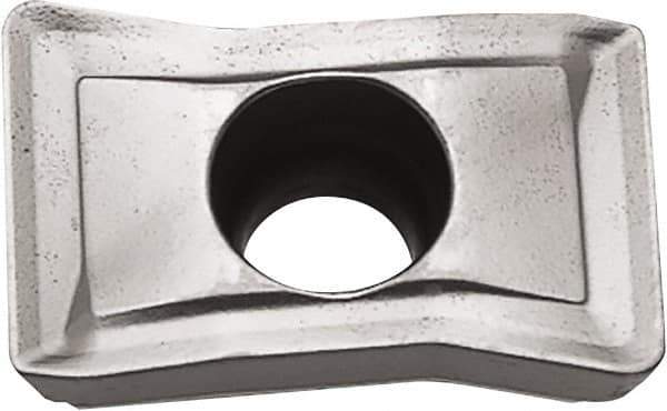 Kyocera - GOMT160408 D Grade PR1210 Carbide Milling Insert - Megacoat Finish, 4.76mm Thick, 0.8mm Corner Radius - Exact Tool & Supply