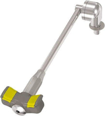 Bradley - Deck Mount, Eyewash Station - 1/2" Inlet, 30 psi Flow, 0.4 GPM Flow Rate - Exact Tool & Supply