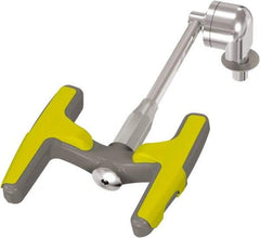 Bradley - Deck Mount, Eye & Face Wash Station - 1/2" Inlet, 30 psi Flow, 0.4 GPM Flow Rate - Exact Tool & Supply