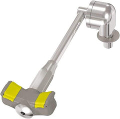Bradley - Deck Mount, Eyewash Station - 1/2" Inlet, 30 psi Flow, 0.4 GPM Flow Rate - Exact Tool & Supply