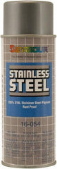 Seymour of Sycamore - Stainless Steel, 13 oz Net Fill, Satin, Metallic Spray Paint - 13 oz Container - Exact Tool & Supply