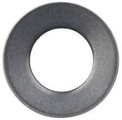 Made in USA - 0.165" ID, Grade 17-7 PH Stainless Steel, Belleville Disc Spring - 0.315" OD, 0.024" High, 0.016" Thick - Exact Tool & Supply