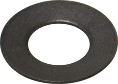 Made in USA - 0.323" ID, Grade 17-7 PH Stainless Steel, Belleville Disc Spring - 0.63" OD, 0.041" High, 0.024" Thick - Exact Tool & Supply