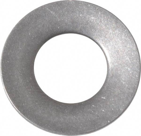 Made in USA - 0.402" ID, Grade 17-7 PH Stainless Steel, Belleville Disc Spring - 0.787" OD, 0.061" High, 0.0394" Thick - Exact Tool & Supply