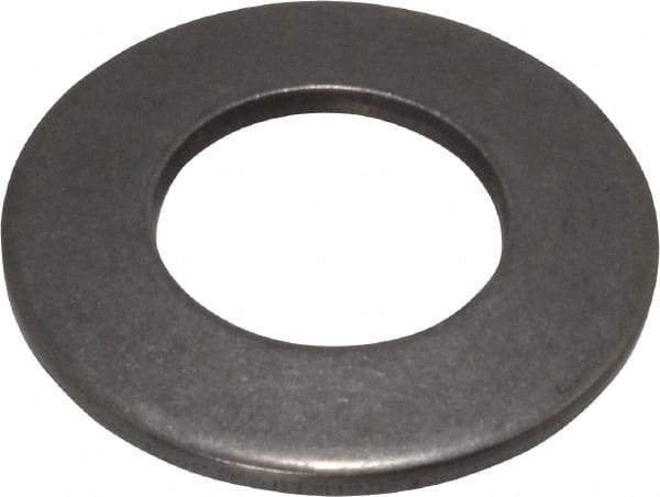 Made in USA - 0.642" ID, Grade 17-7 PH Stainless Steel, Belleville Disc Spring - 1.24" OD, 0.108" High, 0.0787" Thick - Exact Tool & Supply