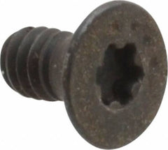 Camcar - #5-40 UNC Torx Plus Drive, 82° Flat Screw - Alloy Steel, Black Oxide Finish, Fully Threaded, 1/4" OAL - Exact Tool & Supply