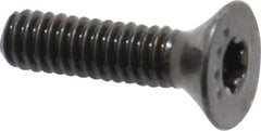 Camcar - #5-40 UNC Torx Plus Drive, 82° Flat Screw - Alloy Steel, Black Oxide Finish, Fully Threaded, 1/2" OAL - Exact Tool & Supply