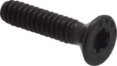 Camcar - #6-32 UNC Torx Plus Drive, 82° Flat Screw - Alloy Steel, Black Oxide Finish, Fully Threaded, 5/8" OAL - Exact Tool & Supply