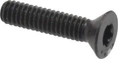 Camcar - #8-32 UNC Torx Plus Drive, 82° Flat Screw - Alloy Steel, Black Oxide Finish, Fully Threaded, 3/4" OAL - Exact Tool & Supply