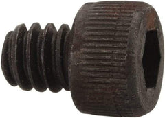 Value Collection - #3-48 UNC Hex Socket Drive, Socket Cap Screw - Alloy Steel, Black Oxide Finish, Fully Threaded, 1/8" Length Under Head - Exact Tool & Supply