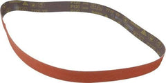 3M - 2" Wide x 60" OAL, 120 Grit, Ceramic Abrasive Belt - Ceramic, Fine, Coated, YF Weighted Cloth Backing, Wet/Dry, Series 777F - Exact Tool & Supply