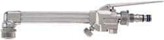 Miller-Smith - 11-1/4 Inch Long, Nickel Plated, Medium Duty Torch Cutting Attachment - For All Gases - Exact Tool & Supply