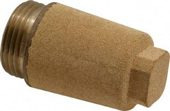 Legris - 3/4 BSPP, 51mm OAL, Muffler - 175 Max psi, 13 CFM, 128 Decibel Rating, Bronze - Exact Tool & Supply