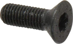 Camcar - 1/4-28 UNF Torx Plus Drive, 82° Flat Screw - Alloy Steel, Black Oxide Finish, Fully Threaded, 3/4" OAL - Exact Tool & Supply