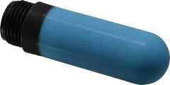 Legris - 1/2 BSPP, 78mm OAL, Muffler - 145 Max psi, 306 CFM, 84 Decibel Rating, Polyethylene - Exact Tool & Supply