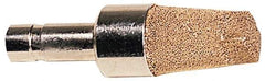 Legris - Plug In, 68.5mm OAL, Muffler - 175 Max psi, 11 CFM, 108 Decibel Rating, Sintered Bronze - Exact Tool & Supply
