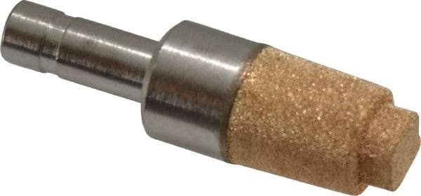 Legris - Plug In, 49.5mm OAL, Muffler - 175 Max psi, 6 CFM, 85 Decibel Rating, Sintered Bronze - Exact Tool & Supply
