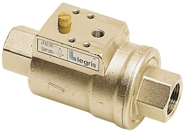 Legris - 3/4" Air-Actuated Axial Valve - Exact Tool & Supply