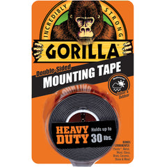 Gorilla Heavy Duty Black Mounting Tape 60″ - Exact Tool & Supply