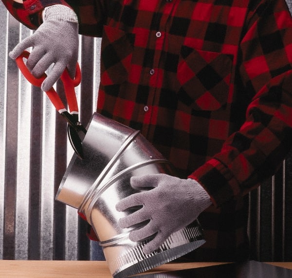 SHOWA - Size M (8), ANSI Cut Lvl 4, Puncture Lvl 0, Abrasion Lvl 1, Rubber Coated Cut Resistant Gloves - Exact Tool & Supply