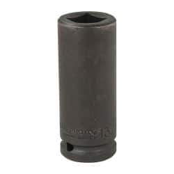 Proto - 3/4" Drive 13/16" Deep Impact Socket - 4 Points, 4" OAL - Exact Tool & Supply