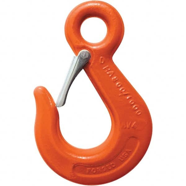CM - Eye Hooks Material: Alloy Steel Load Capacity (Lb.): 34,200 - Exact Tool & Supply