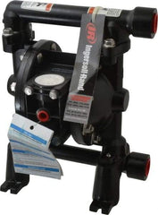 ARO/Ingersoll-Rand - 3/4" NPT, Metallic, Air Operated Diaphragm Pump - Nitrile Diaphragm, Aluminum Housing - Exact Tool & Supply