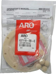 ARO/Ingersoll-Rand - Santoprene Fluid Section Repair Kit - For Use with Diaphragm Pumps - Exact Tool & Supply