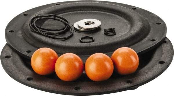 ARO/Ingersoll-Rand - Acetal/Nitrile Fluid Section Repair Kit - For Use with Diaphragm Pumps - Exact Tool & Supply