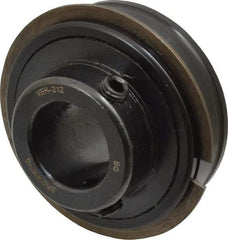 Browning - 3/4" ID x 1.8504" OD, 2,611 Lb Dynamic Capacity, ER Style Insert Bearing - 52100 Steel Insert, 5/8" Race Width, 1,444 Lb Static Capacity - Exact Tool & Supply