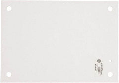 Cooper B-Line - 20-7/8" OAW x 26-7/8" OAH Powder Coat Finish Electrical Enclosure Flanged Panel - 30" x 24" Box, 12 Gauge Steel, Use with 24308-12/302410-12/302412-12/302416-12/302420-12/302424-12/30246-12/30248-12 - Exact Tool & Supply