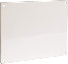 Cooper B-Line - 16-7/8" OAW x 20-7/8" OAH Powder Coat Finish Electrical Enclosure Flanged Panel - 24" x 20" Box, 12 Gauge Steel, Use with 20246-12/20248-12/242010-12/242012-12/242016-12/24206-12/24208-12 - Exact Tool & Supply