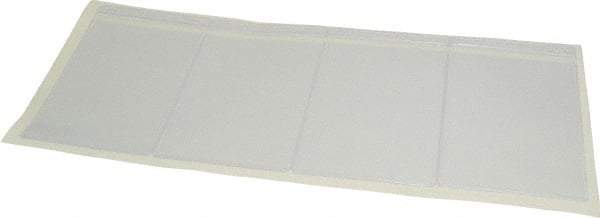 Aigner Index - 3" Wide, 3" High, Open Shelving Label Holders - Vinyl, 5" Long, Use with Bins/Totes - Exact Tool & Supply
