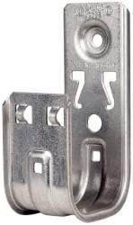 Cooper B-Line - 2" Pipe, Steel Cable Support Hook - Silver, Pre-Galvanized, 30 Lb Capacity - Exact Tool & Supply