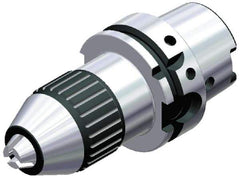 Kennametal - HSK63, 0.51 to 13mm Capacity, Tapered Mount Drill Chuck - Keyed, 50mm Sleeve Diam, 50mm Open Length - Exact Tool & Supply
