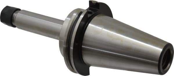 Parlec - 0.5mm to 10mm Capacity, 6.12" Projection, CAT50 Taper Shank, ER16 Collet Chuck - 10.12" OAL - Exact Tool & Supply