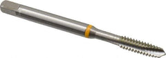 Guhring - #10-24 UNC, 3 Flute, Bright Finish, Cobalt Spiral Point Tap - Plug Chamfer, Right Hand Thread, 2.382" OAL, 0.551" Thread Length, 0.194" Shank Diam, 2B Class of Fit, Series 3901 - Exact Tool & Supply