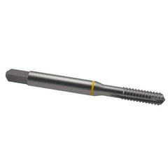 Guhring - 1/4-20 UNC, 3 Flute, Bright Finish, Cobalt Spiral Point Tap - Plug Chamfer, Right Hand Thread, 2-1/2" OAL, 0.63" Thread Length, 0.255" Shank Diam, 2B Class of Fit, Series 3901 - Exact Tool & Supply
