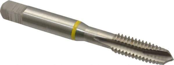 Guhring - 5/16-18 UNC, 3 Flute, Bright Finish, Cobalt Spiral Point Tap - Plug Chamfer, Right Hand Thread, 2.72" OAL, 0.71" Thread Length, 0.318" Shank Diam, 2B Class of Fit, Series 3901 - Exact Tool & Supply