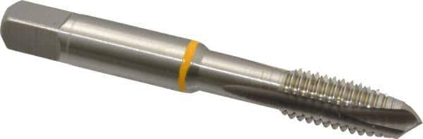 Guhring - 3/8-16 UNC, 3 Flute, Bright Finish, Cobalt Spiral Point Tap - Plug Chamfer, Right Hand Thread, 2.941" OAL, 0.79" Thread Length, 0.381" Shank Diam, 2B Class of Fit, Series 3901 - Exact Tool & Supply